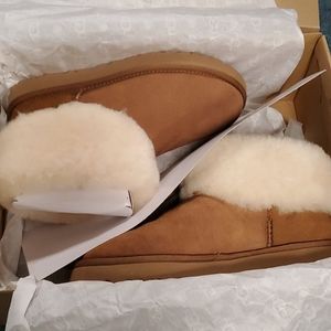 Brand new UGG classic mini fluff boots